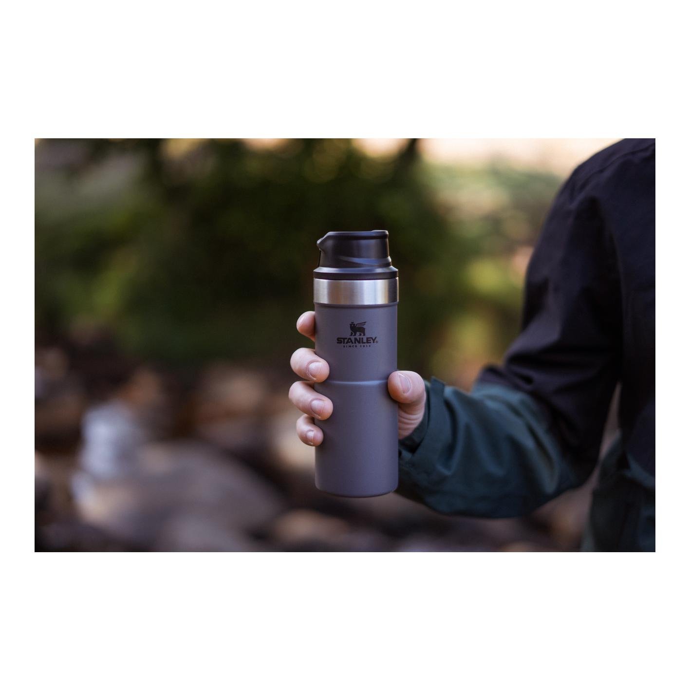 Stanley Trigger Action Travel Mug Ml Charcoal