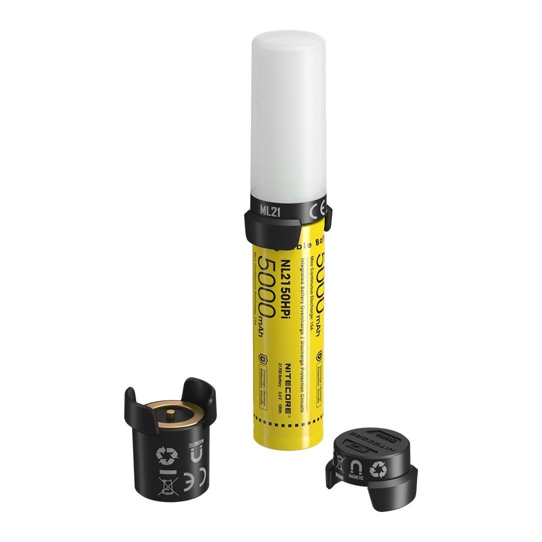 Image of Nitecore NL2150HPi Akku-Set 3-in-1 - Gelb/Weiss - bei Hauptner Jagd