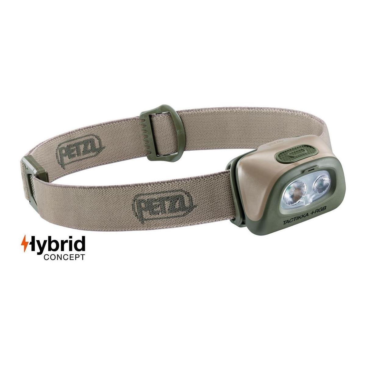 Image of Petzl Stirnlampe Tactikka+ RGB - Desert - Beige / Nude - bei Hauptner Jagd