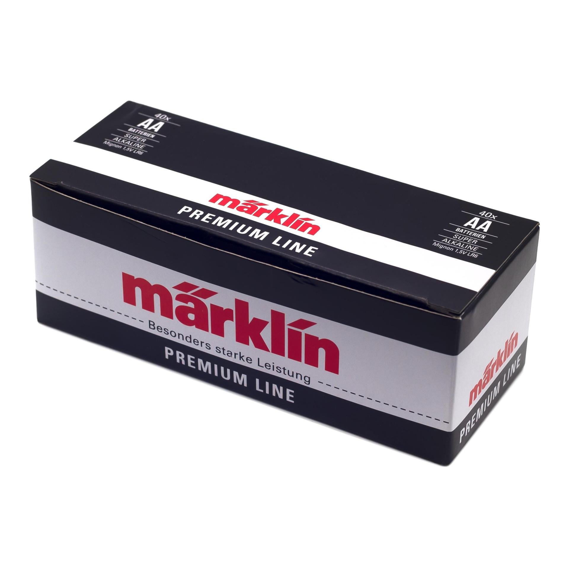 Image of Märklin Premium Multipack Line Mignon LR 6, AA, 1,5V, 40er - Grau - bei Hauptner Jagd