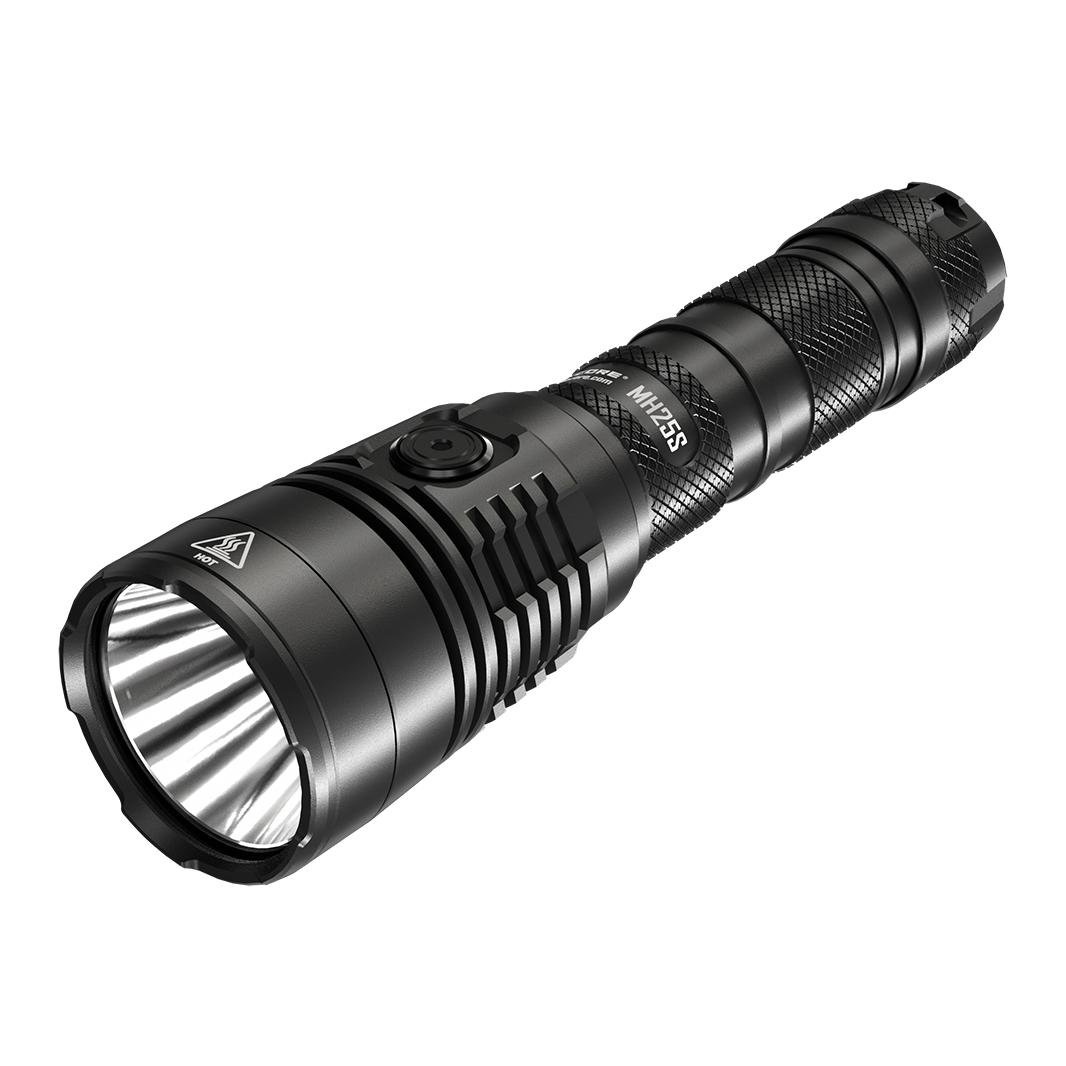 Image of Nitecore MH25S Taschenlampe inkl. Akku - 1800 Lumen - Schwarz - bei Hauptner Jagd