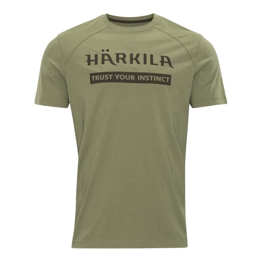 Image of Härkila Logo T-Shirt 2er-pack - Limited Edition - Willow green / Oil green - Willow green/Oil green - bei Hauptner Jagd