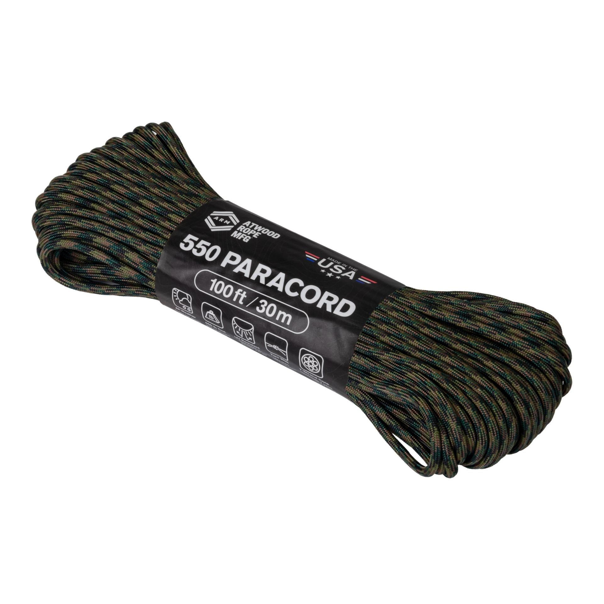 Image of Helikon 550 Paracord 100ft. / 30m - Woodland - Tarmac - bei Hauptner Jagd