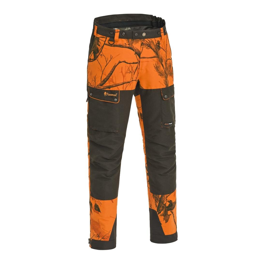 Image of Pinewood Wolf Lite Camou Hose - camouflage/orange bei Hauptner Jagd