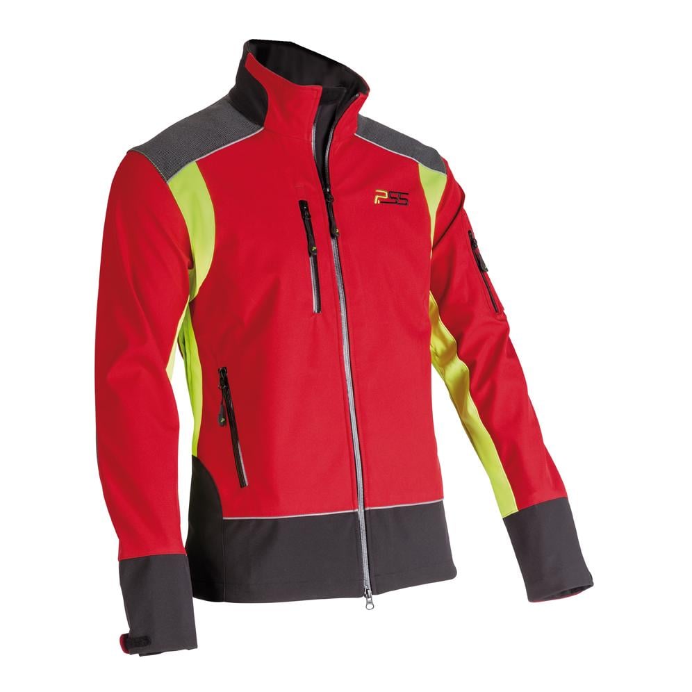 Image of PSS X-treme Shell Softshelljacke - rot/gelb bei Hauptner Jagd