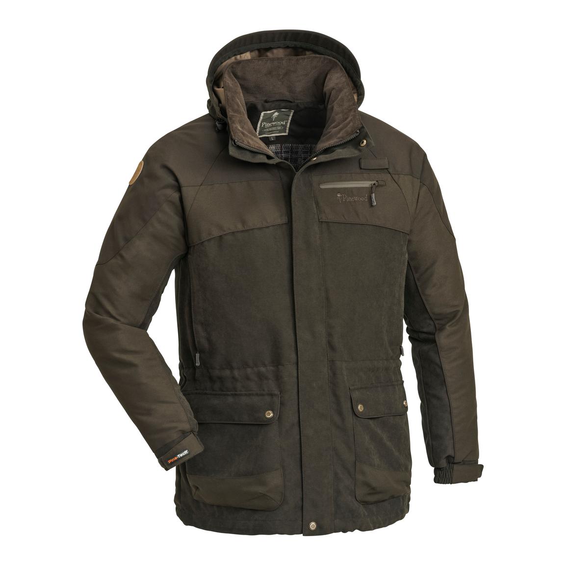 Image of Pinewood Prestwick Exklusiv Jacke - wildlederbraun bei Hauptner Jagd