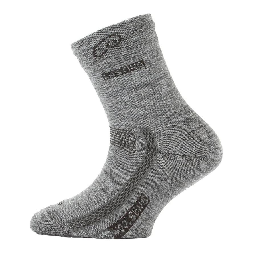 Image of Lasting Kinder Merinowolle Socken - hellgrau bei Hauptner Jagd