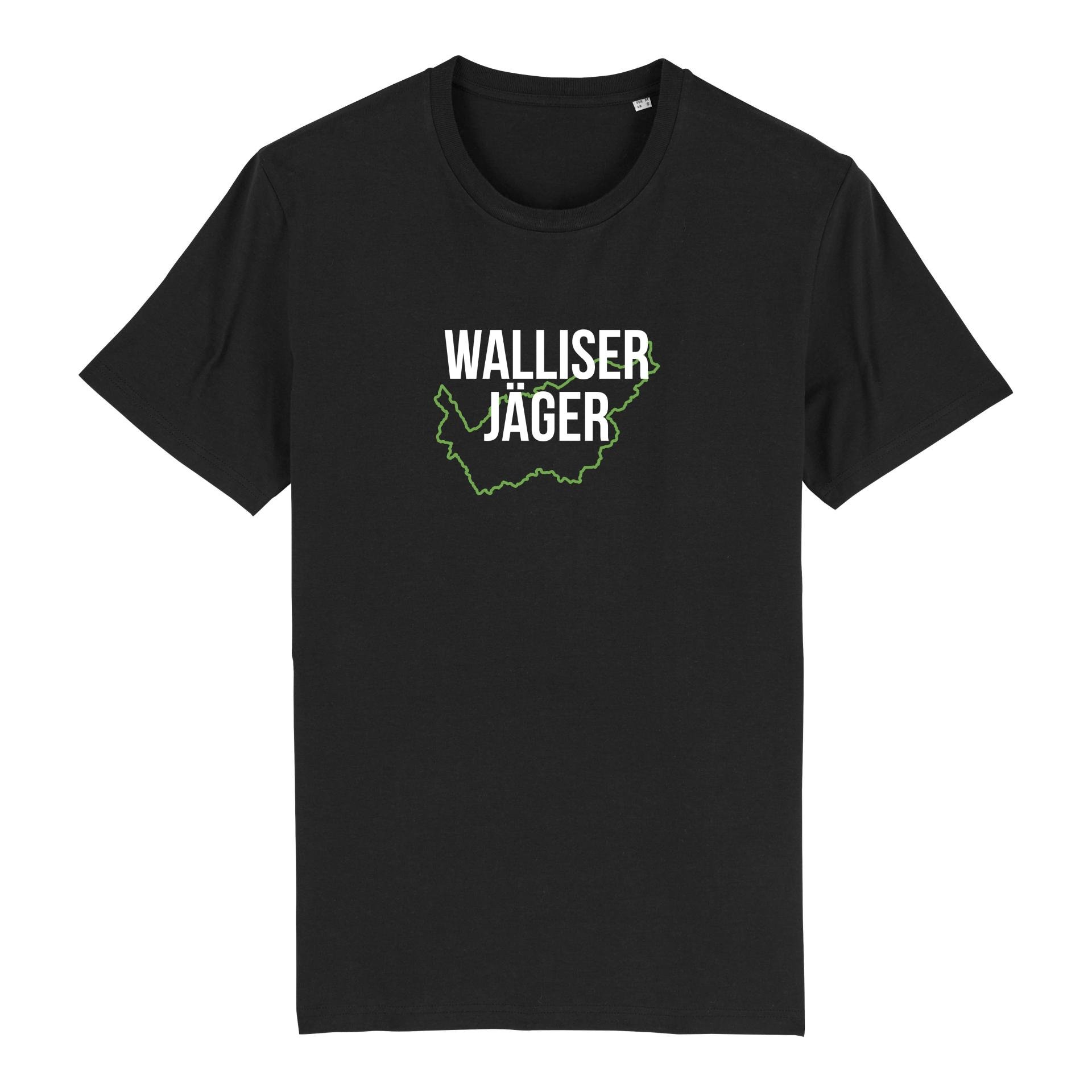 Image of Hauptner Jagd T-Shirt Walliser Jäger - Black - bei Hauptner Jagd