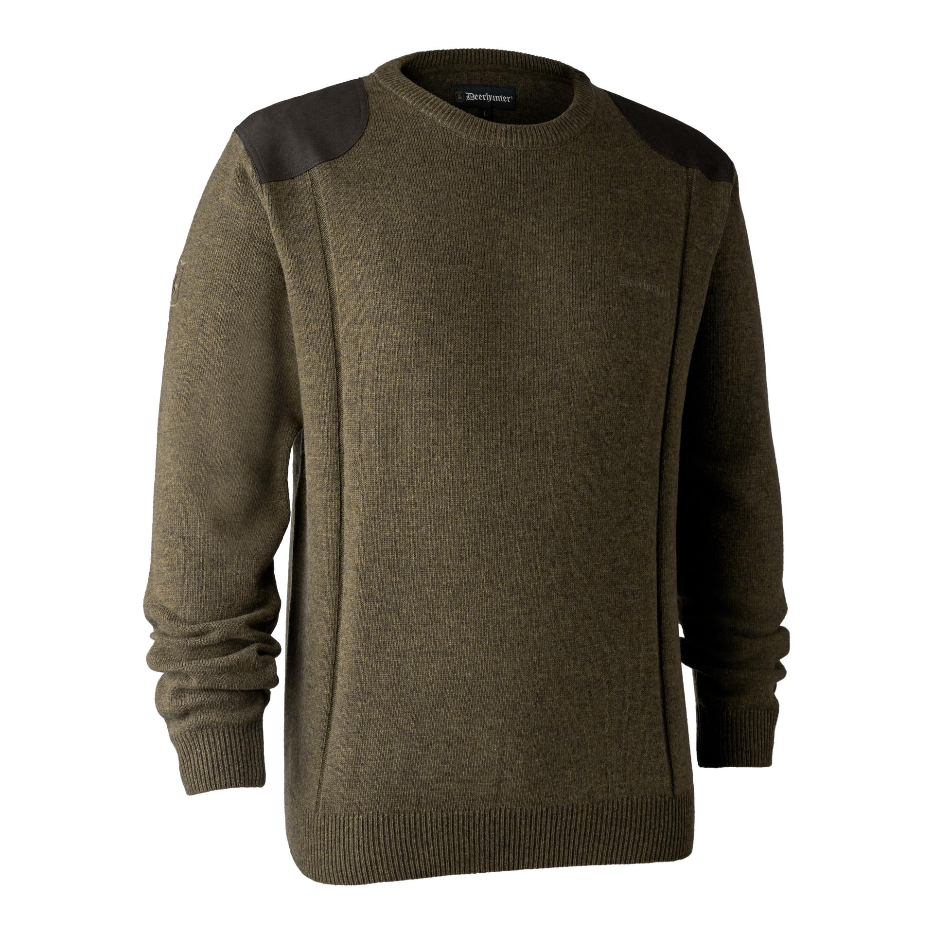 Image of Deerhunter Sheffield Pullover mit Rundhals - Cypress bei Hauptner Jagd