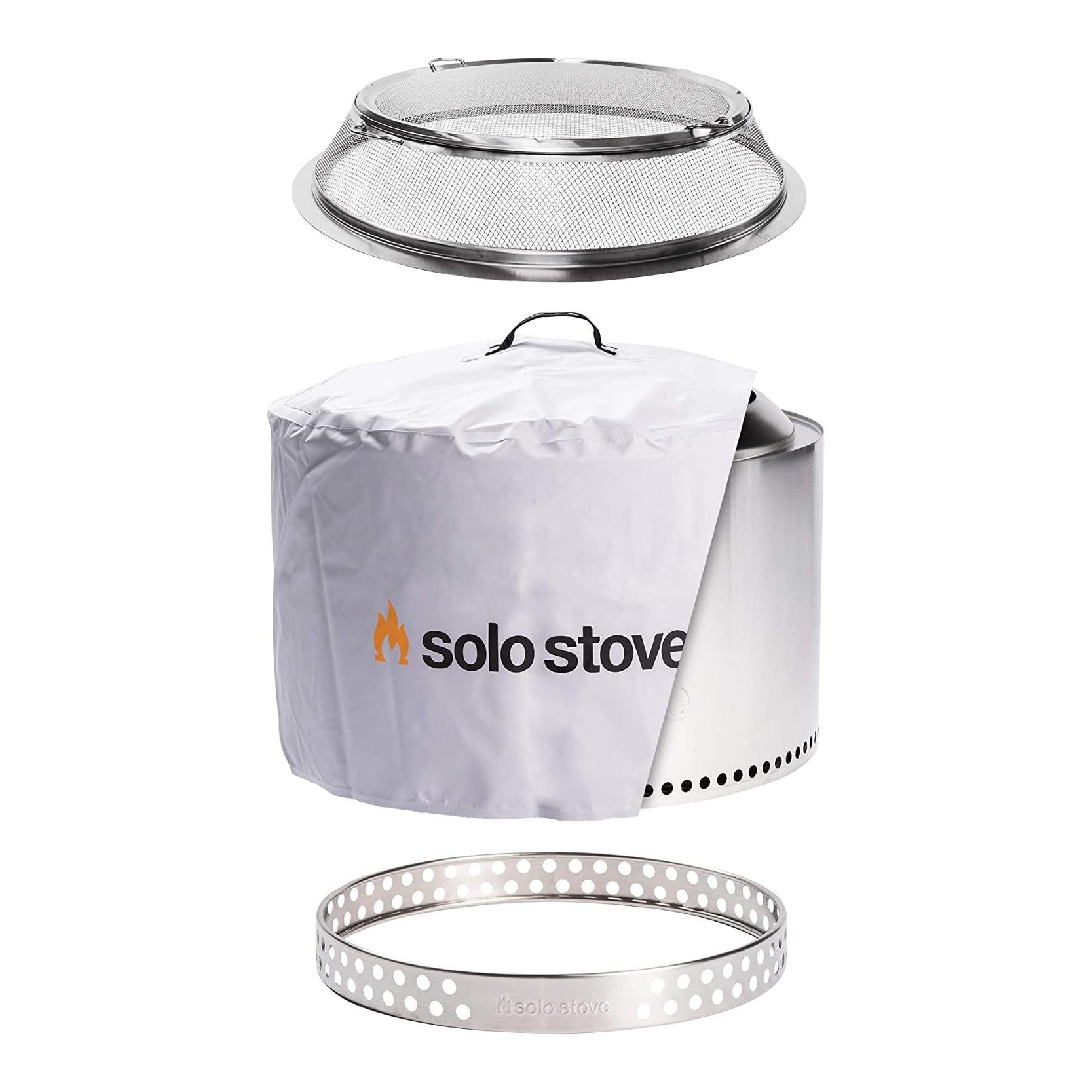 Image of Solo Stove Yukon Fire Pit Set - Silber - bei Hauptner Jagd