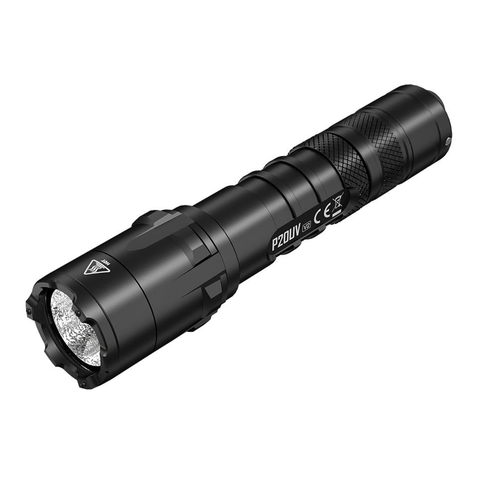 Image of Nitecore P20 V2+ UV-Licht Taschenlampe - 1000 Lumen - Schwarz - bei Hauptner Jagd