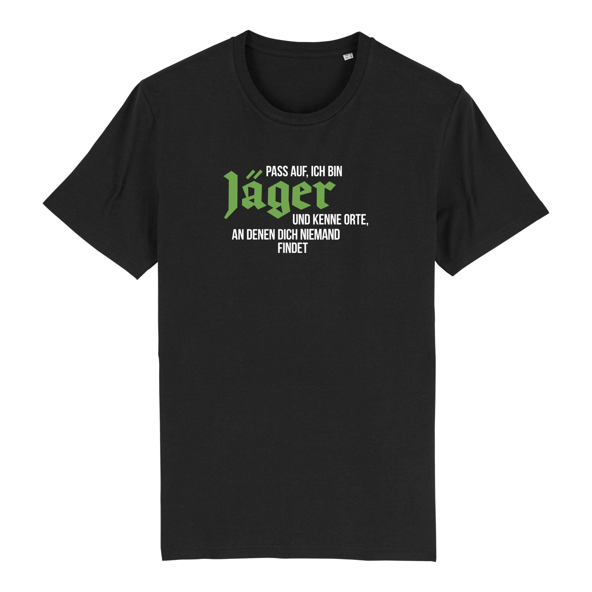 Image of Hauptner Jagd T-Shirt Geheime Orte - Black - bei Hauptner Jagd