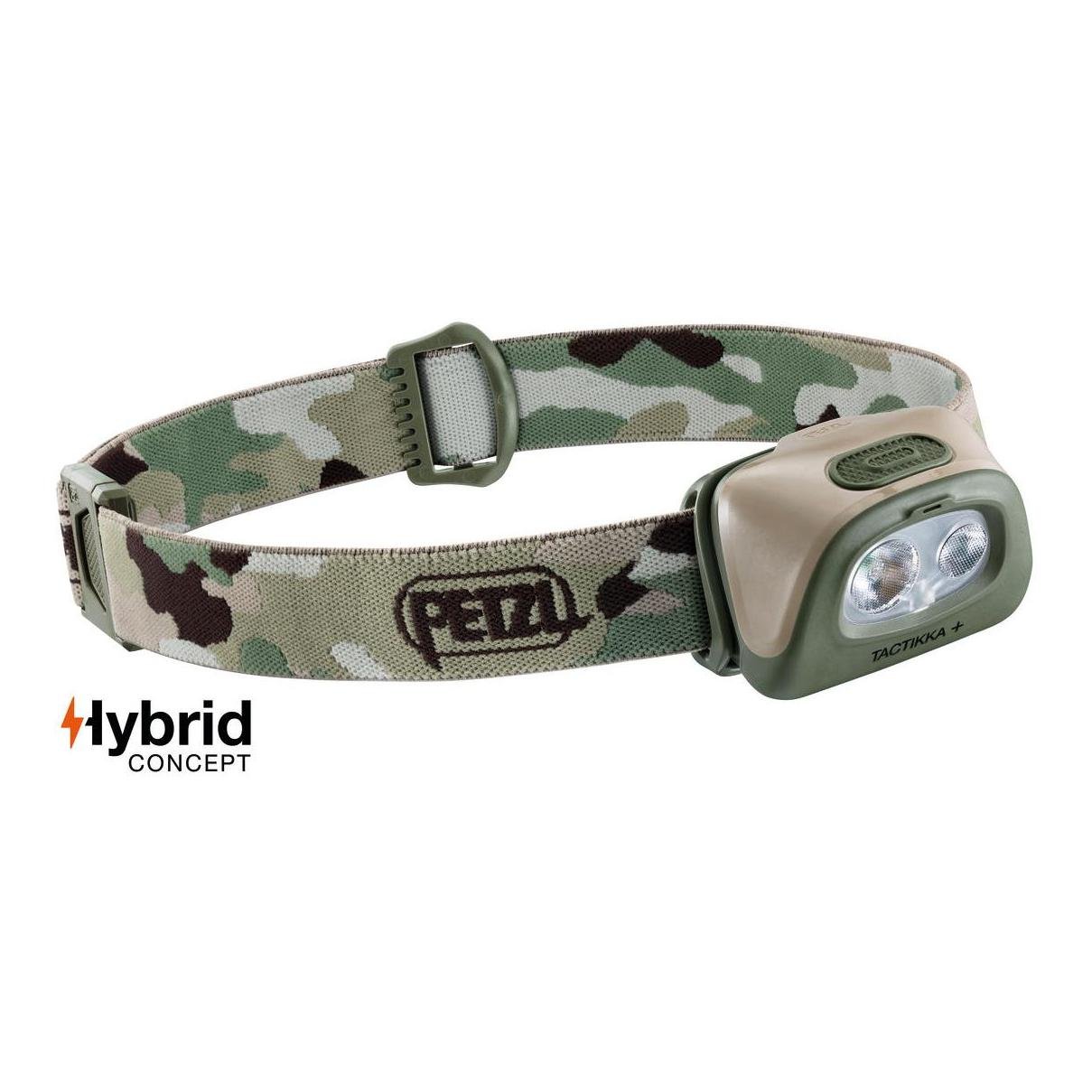 Image of Petzl Stirnlampe Tactikka+ - Camo - Tarmac - bei Hauptner Jagd