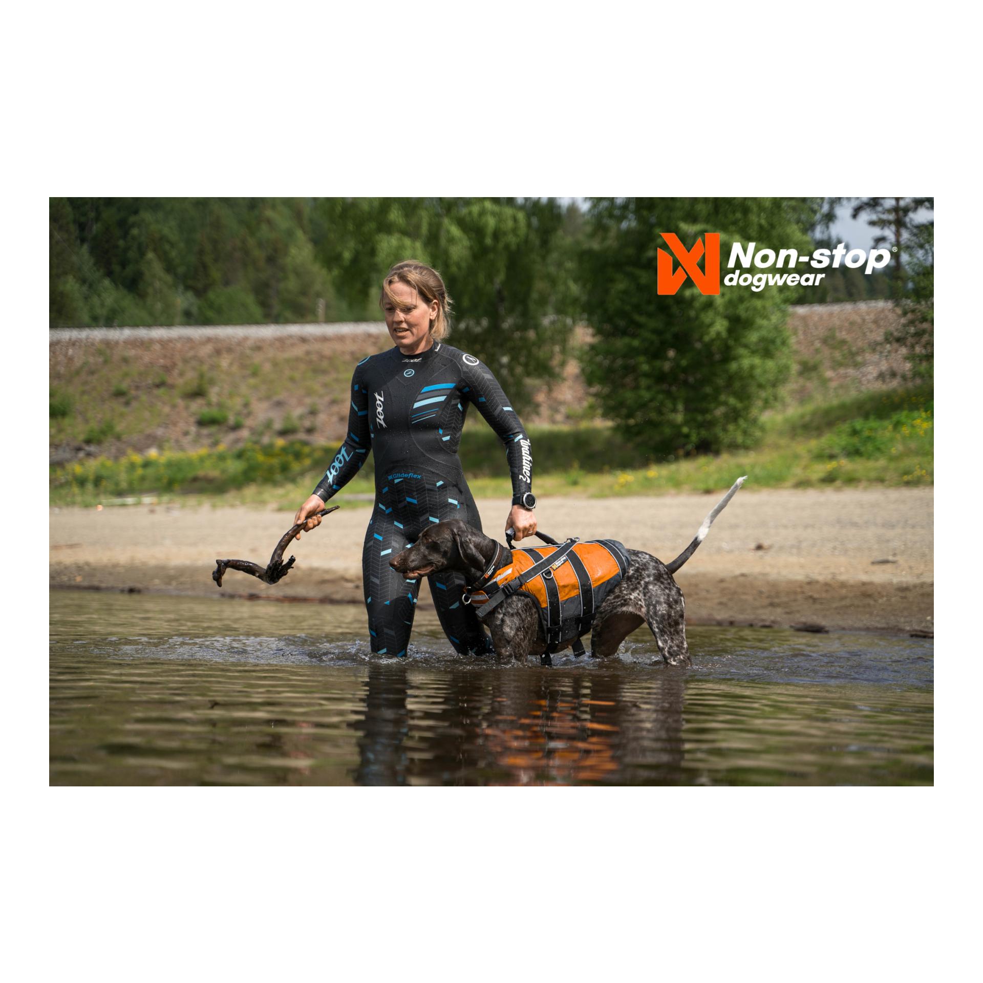 Nonstop Dogwear Safe Life Jacket 2.0 Hundeschwimmweste orange