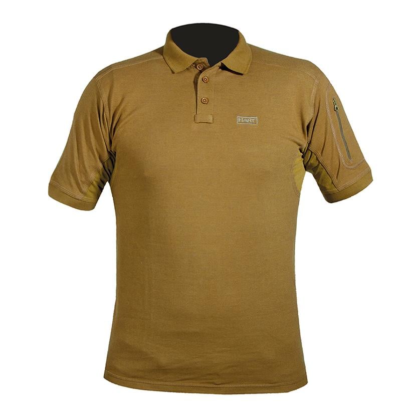 Image of Hart IVORY Poloshirt - braun bei Hauptner Jagd