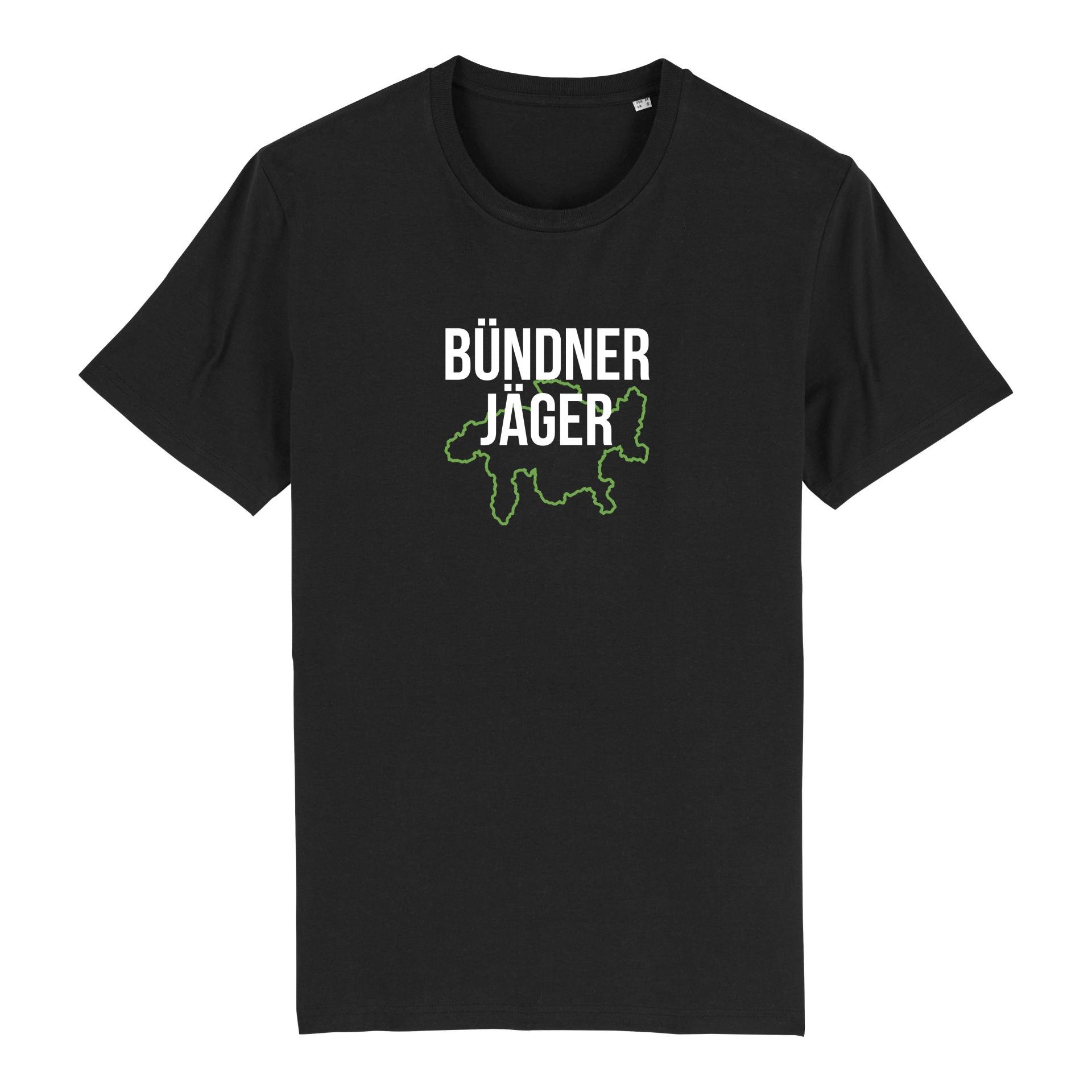 Image of Hauptner Jagd T-Shirt Bündner Jäger - Black - bei Hauptner Jagd