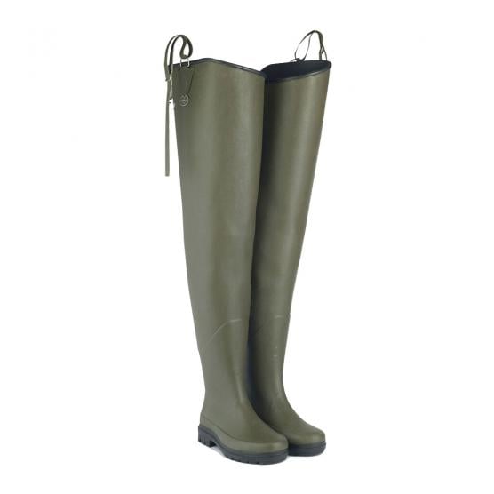 Image of Le Chameau Delta Limaille Unisex-Watstiefel mit Pontefutter - grün bei Hauptner Jagd