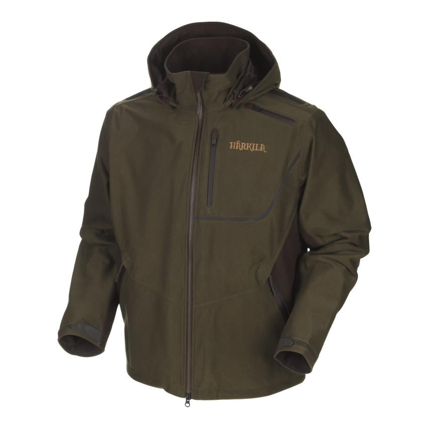 Image of Härkila Mountain Hunter Jacke - hunting green/shadow brown bei Hauptner Jagd