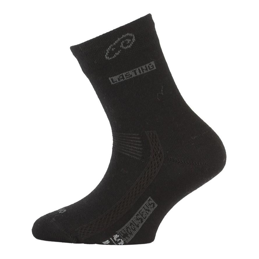 Image of Lasting Kinder Merinowolle Socken - schwarz bei Hauptner Jagd