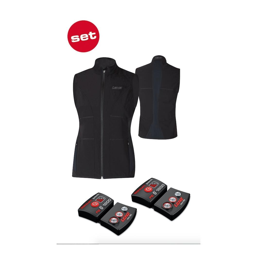 Image of Lenz Heizwesten-Set Heat Vest 1.0 women & rcB 1800 black bei Hauptner Jagd