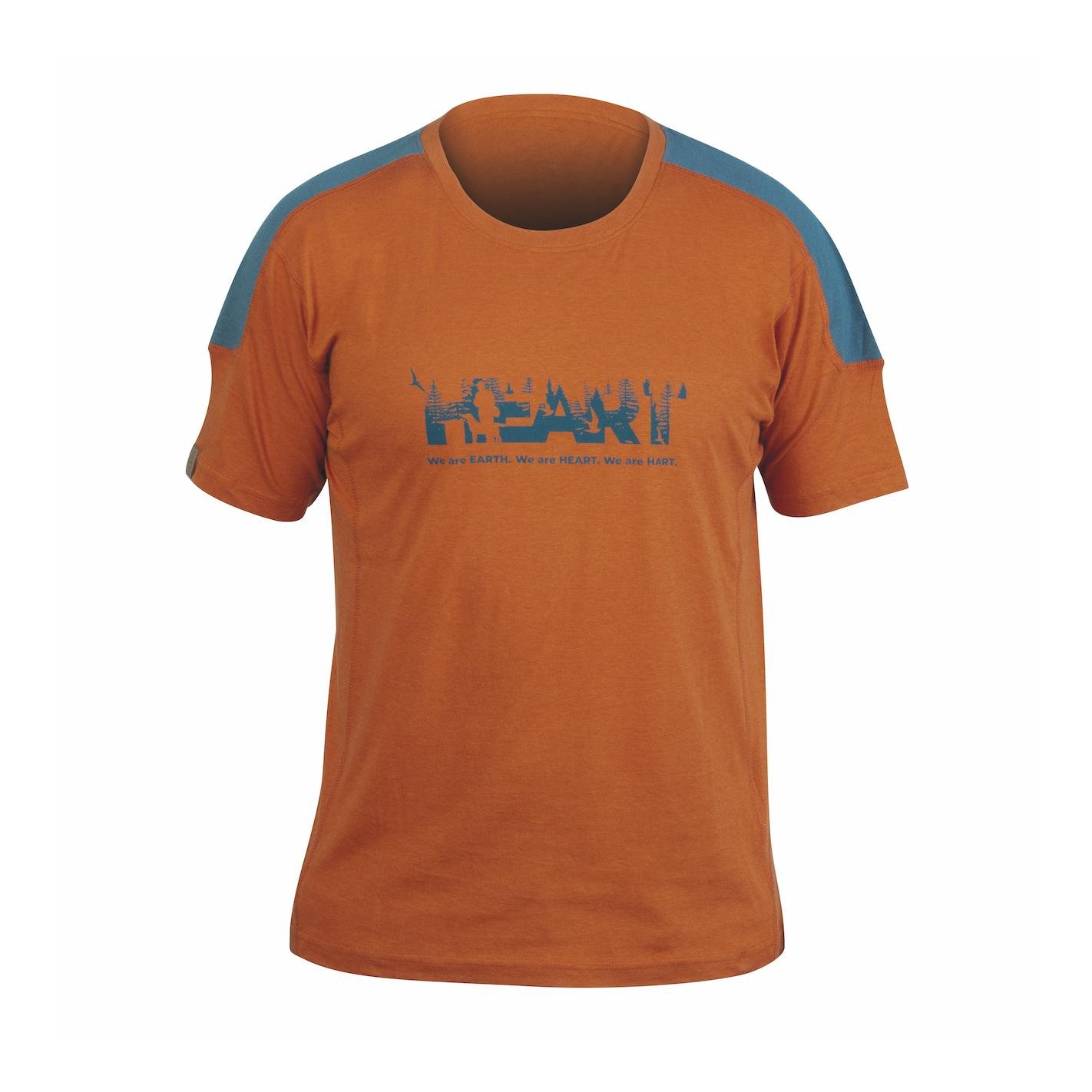 Image of Hart T-Shirt HEART Herren - Orange/Grau - bei Hauptner Jagd