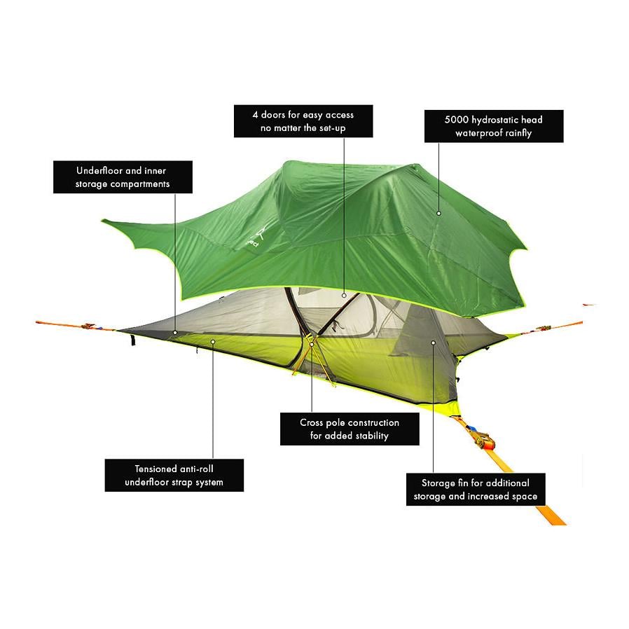 Tentsile Connect (3.0) 2 Personen Baumzelt Dunkelgrau