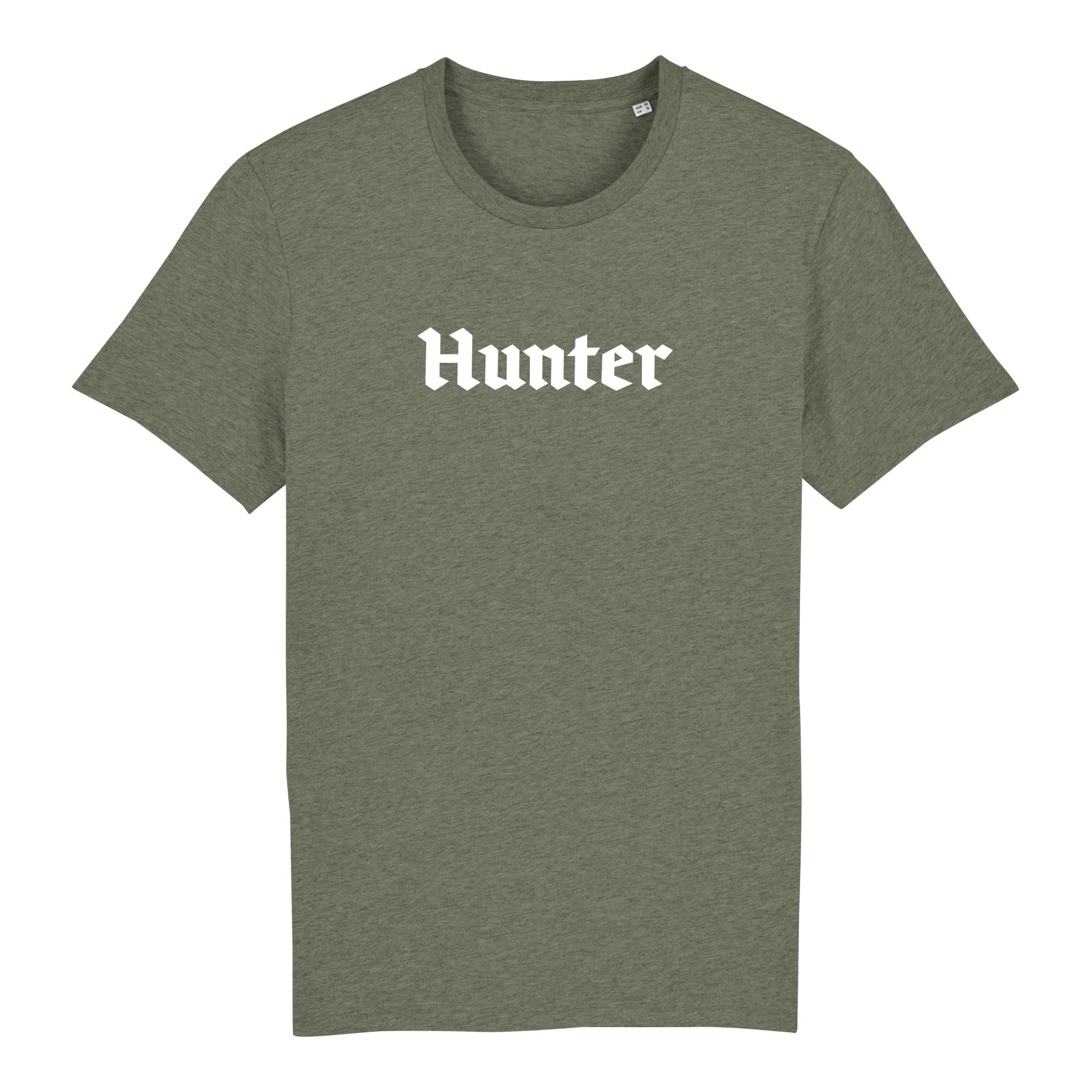 Image of Hauptner Jagd T-Shirt Hunter - Mid Heather Khaki - bei Hauptner Jagd