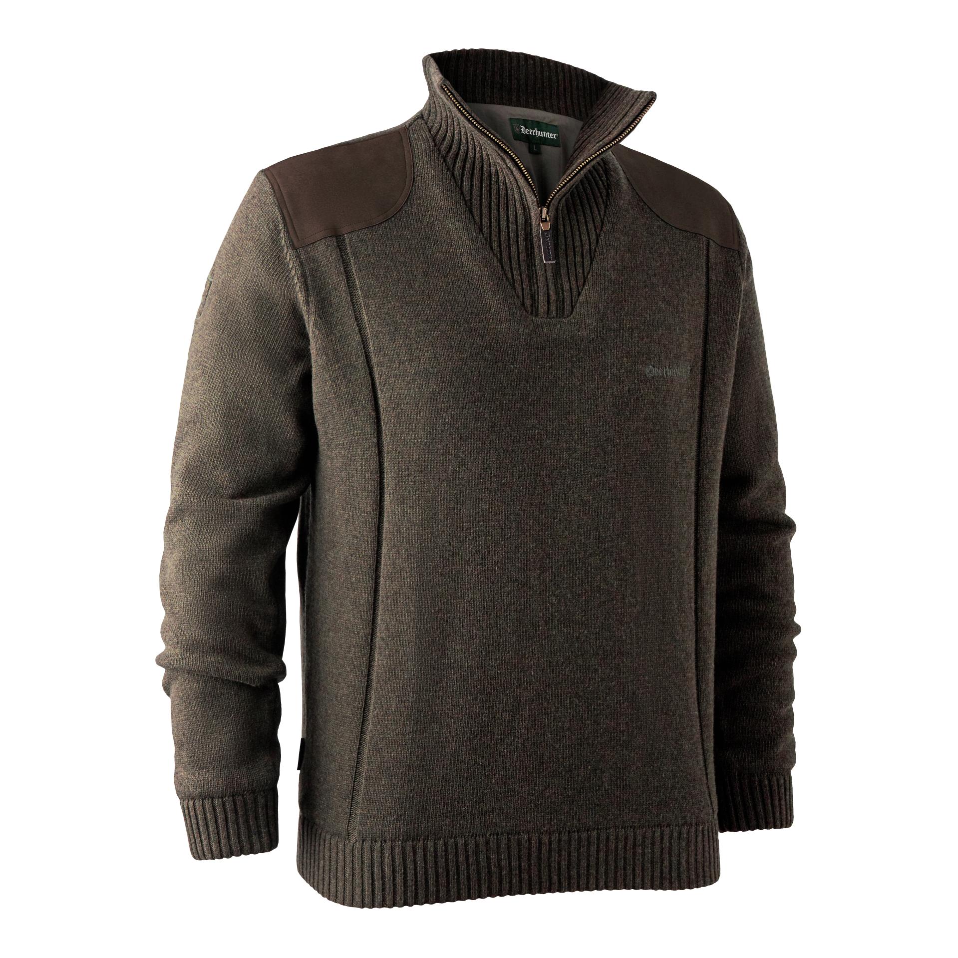 Image of Deerhunter Carlisle Pullover mit Stormliner® - Dark Elm bei Hauptner Jagd