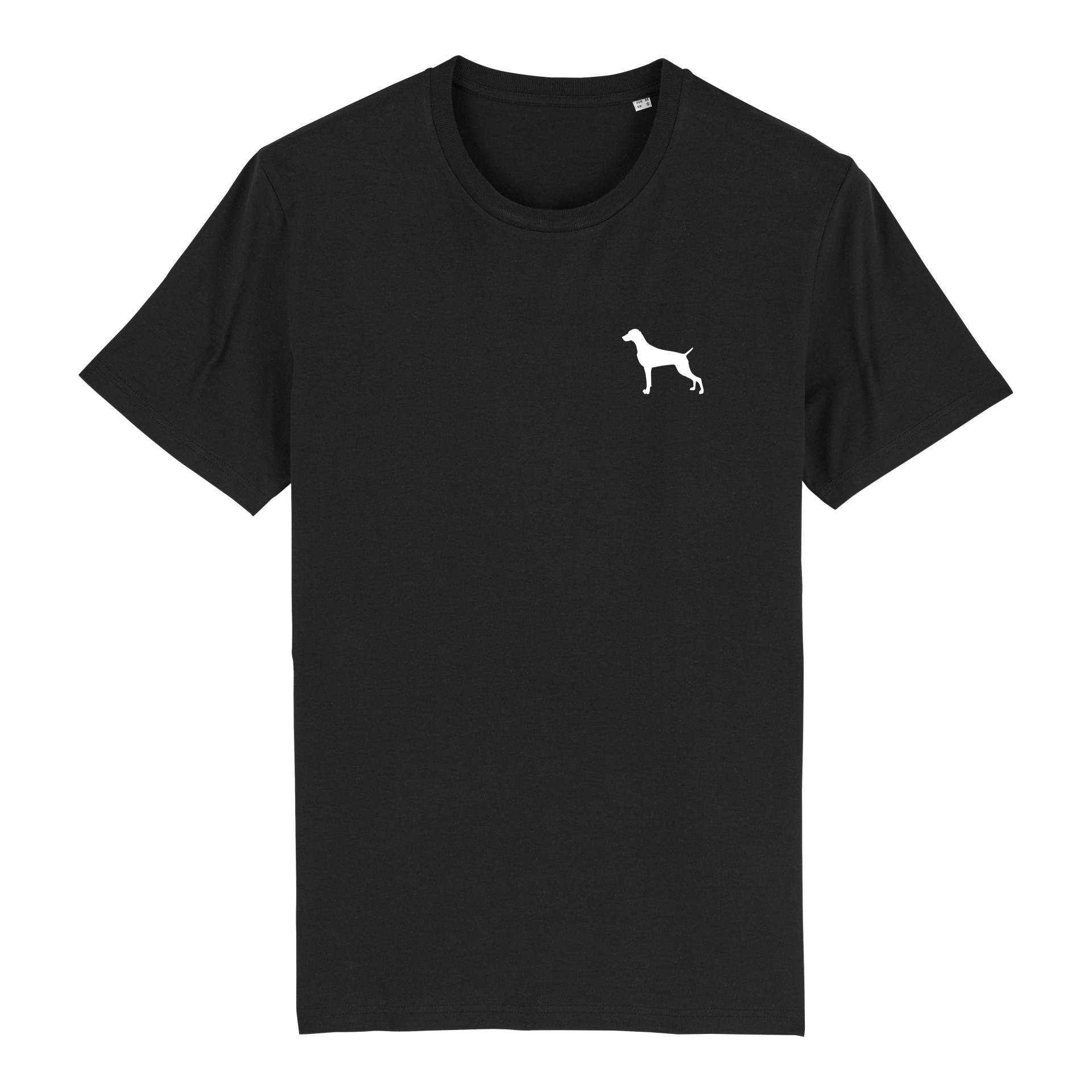 Image of Hauptner Jagd T-Shirt Weimaraner klein - Black - bei Hauptner Jagd