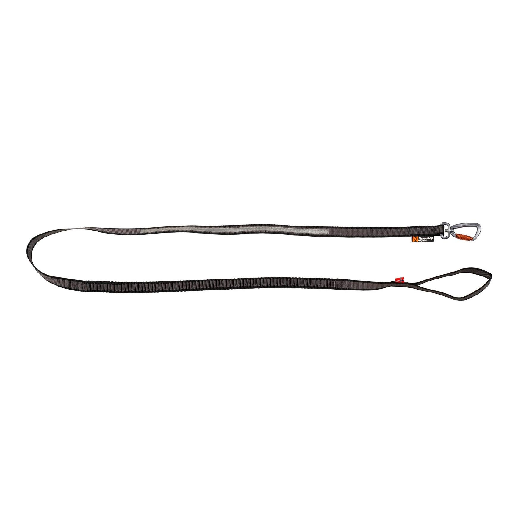 Image of Non-stop Dogwear Joggingleine Bungee Touring Leash, 23mm - Schwarz - bei Hauptner Jagd