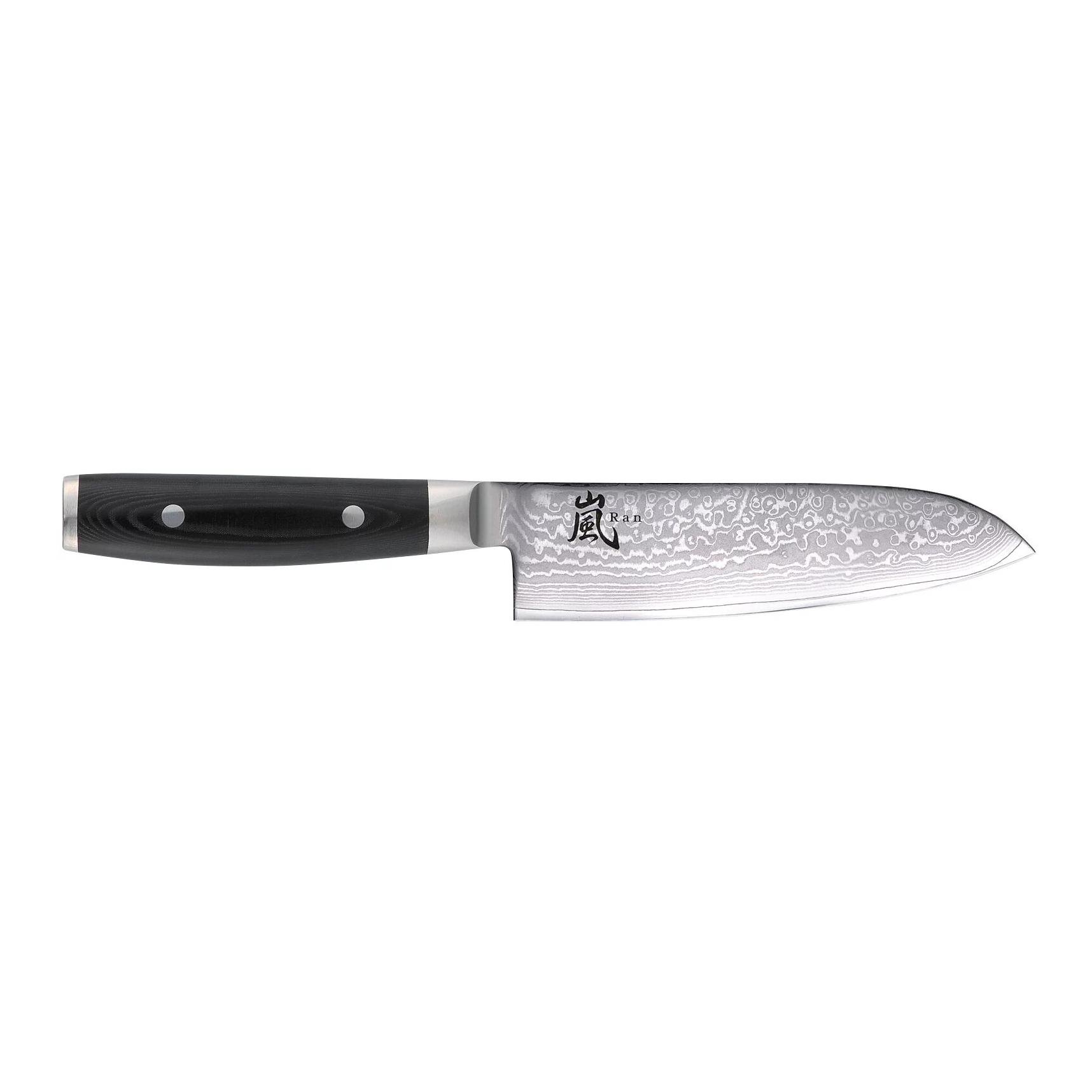 Image of Yaxell Santoku Messer RAN - Schwarz - bei Hauptner Jagd