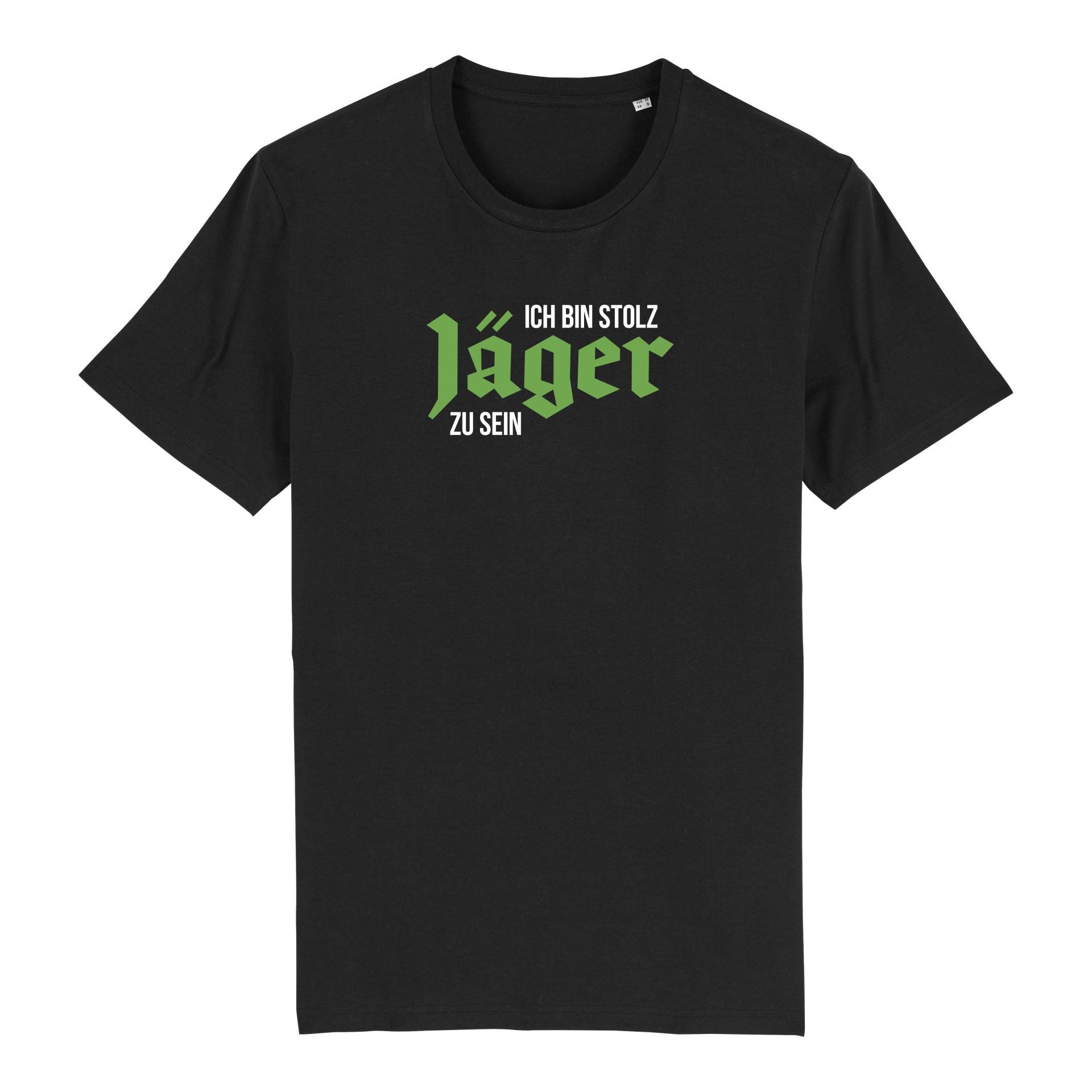 Image of Hauptner Jagd T-Shirt Stolzer Jäger - Black - bei Hauptner Jagd