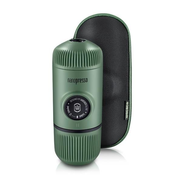 Image of Wacaco Nanopresso mit Hülle - Moss Green - Olive - bei Hauptner Jagd