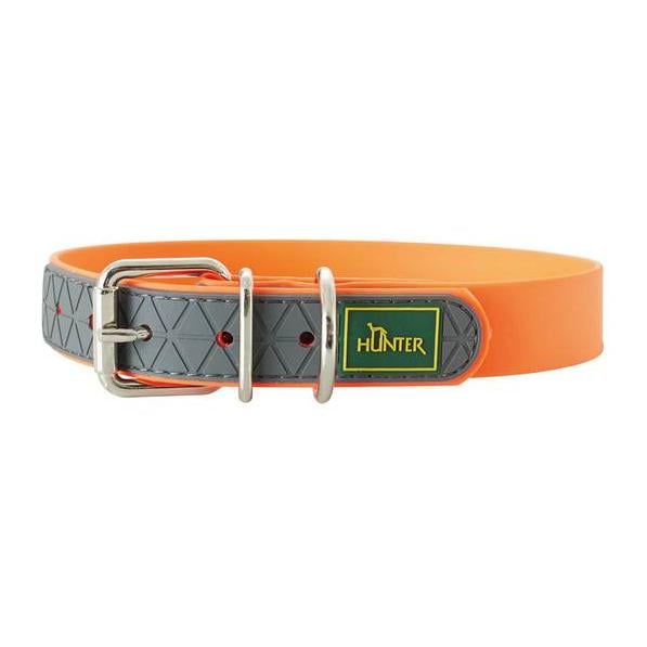 Image of Hunter Halsband Convenience Biothane - neonorange bei Hauptner Jagd