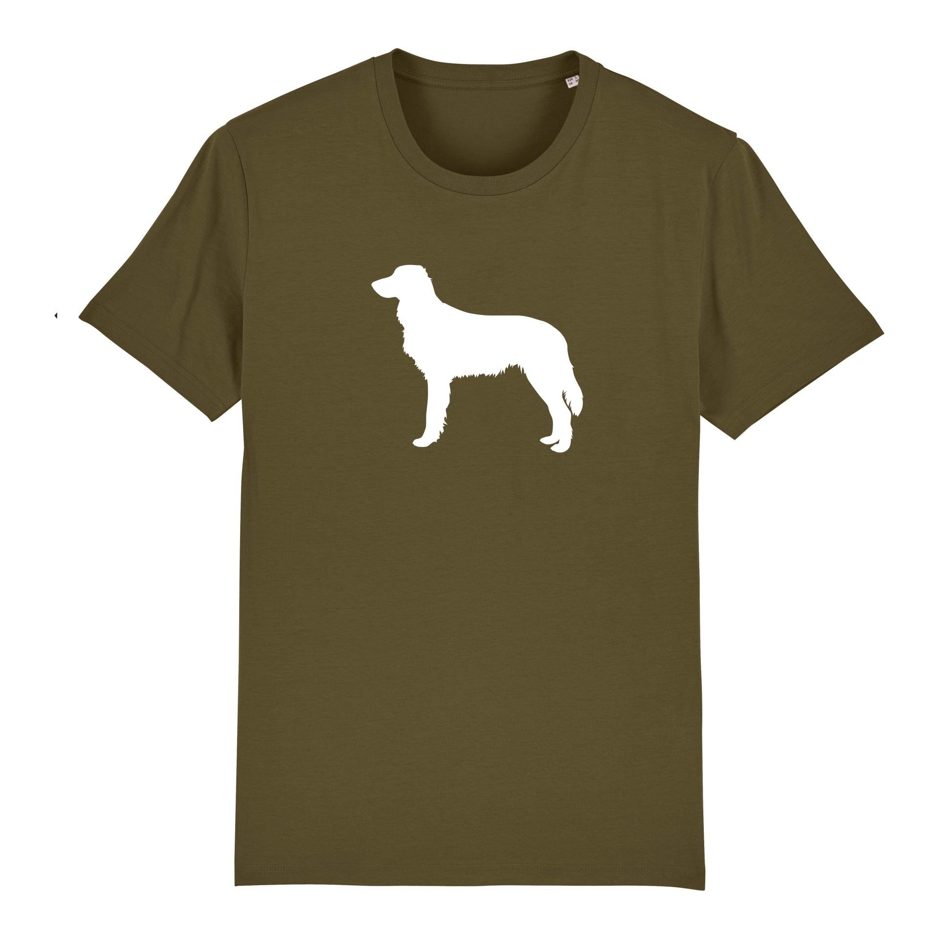 Image of Hauptner Jagd T-Shirt Grosser Münsterländer gross - British Khaki - bei Hauptner Jagd