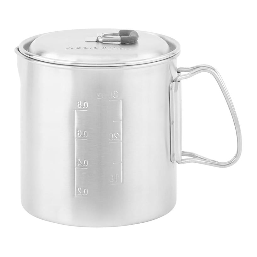 Image of Solo Stove Pot 900 Edelstahltopf - Silber - bei Hauptner Jagd