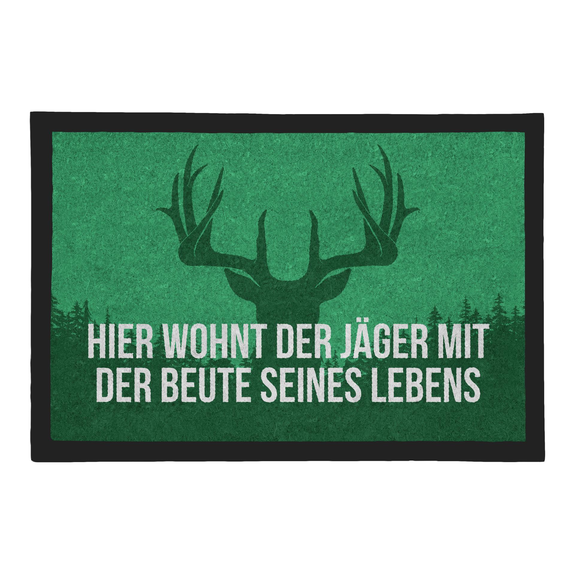Image of Hauptner Jagd Premium–Fussmatte Beute seines Lebens - Grün - bei Hauptner Jagd
