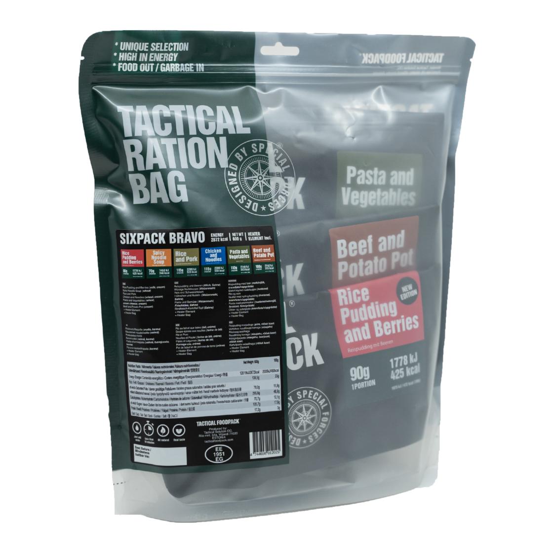 Image of Tactical Foodpack Sixpack Bravo - Schwarz - bei Hauptner Jagd