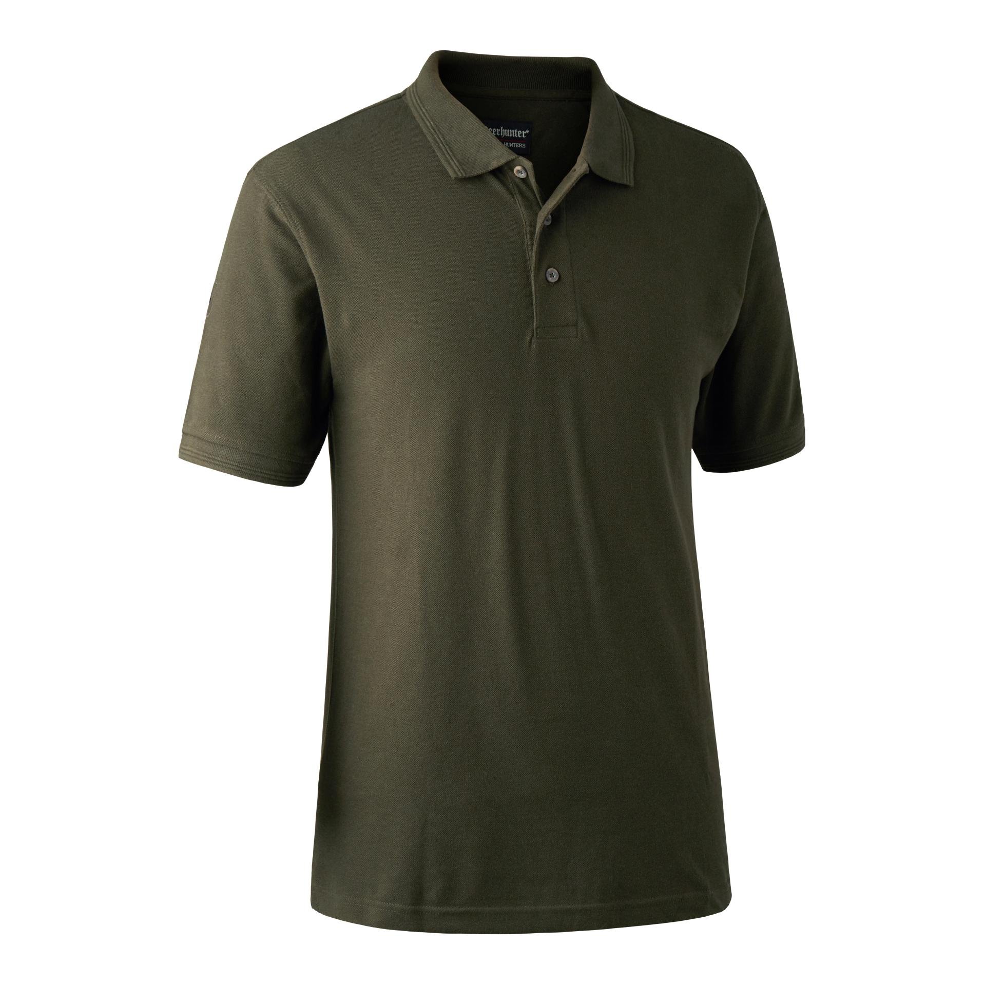 Image of Deerhunter Redding Polo Hemd - Bark Green bei Hauptner Jagd