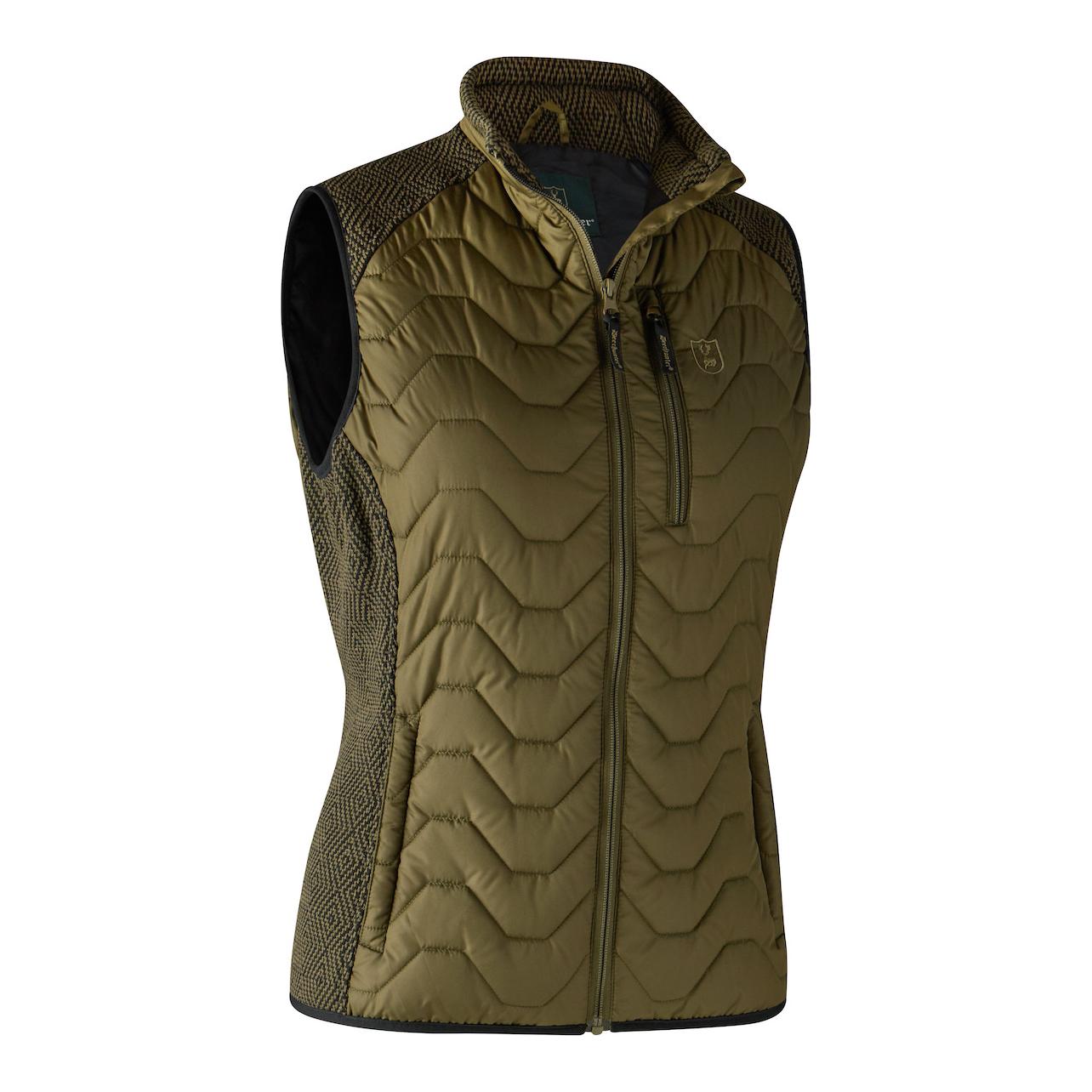 Image of Deerhunter Damen Beth Padded Weste - Dark Olive bei Hauptner Jagd