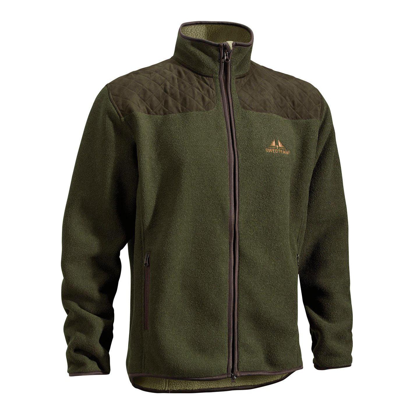 Image of Swedteam Torne 2.0 M Sweater Full-zip - Hunting Green - bei Hauptner Jagd