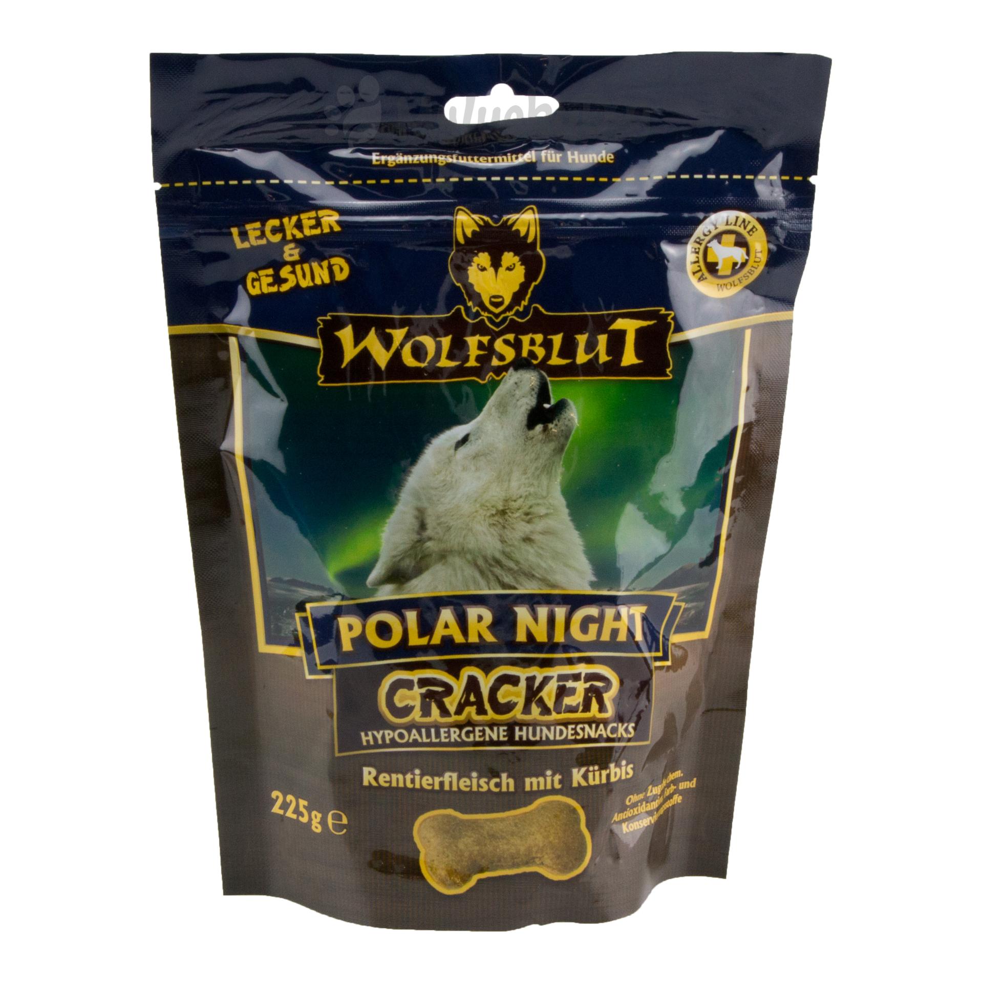 Image of Wolfsblut Cracker Hundesnacks Polar Night mit Rentier 225 g - Natur - bei Hauptner Jagd